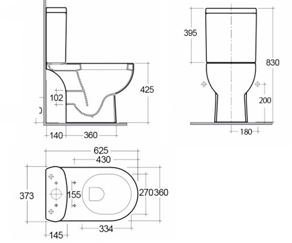 унитаз KERAMA MARAZZI BUONGIORNO